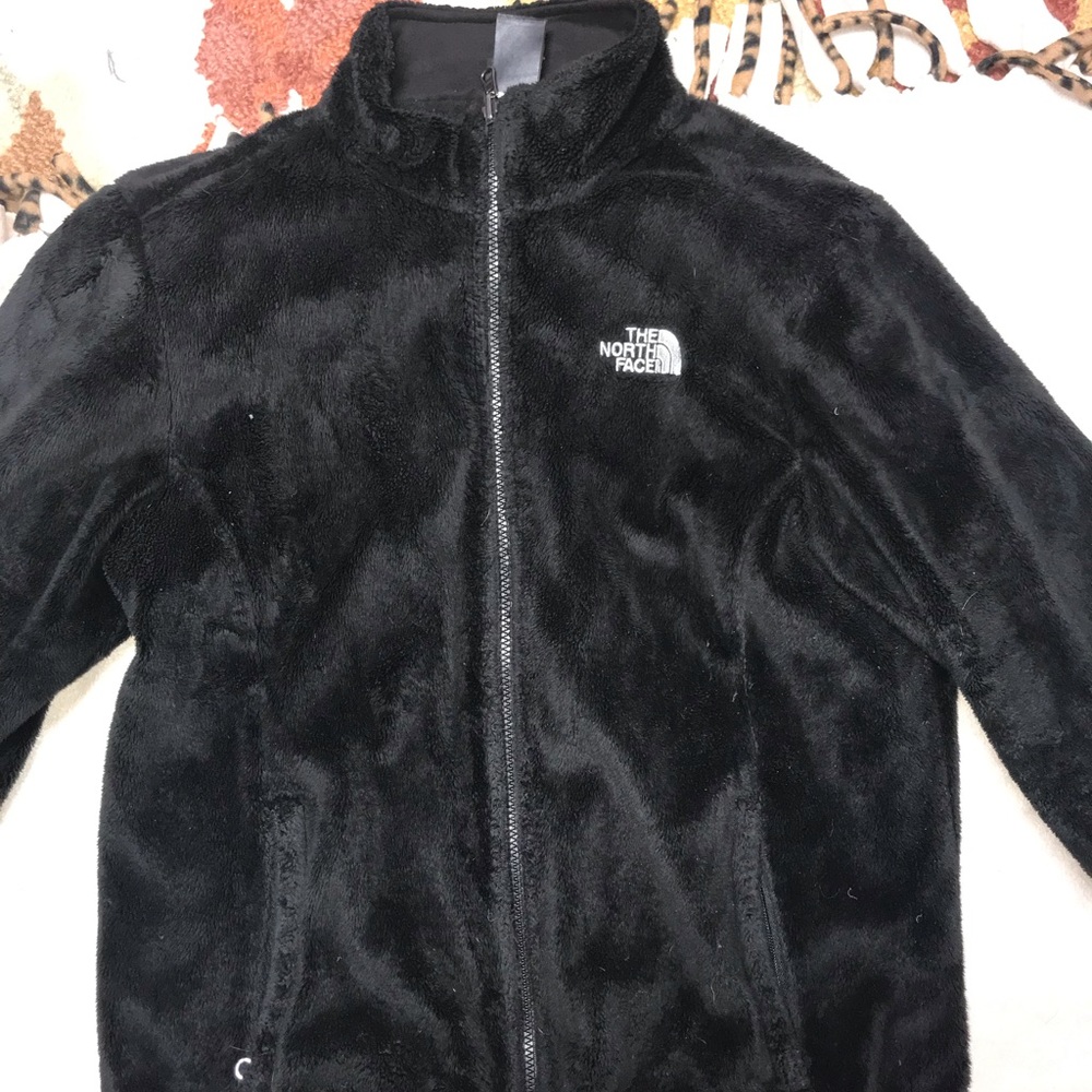 Women’s black north face soft shell jacket
